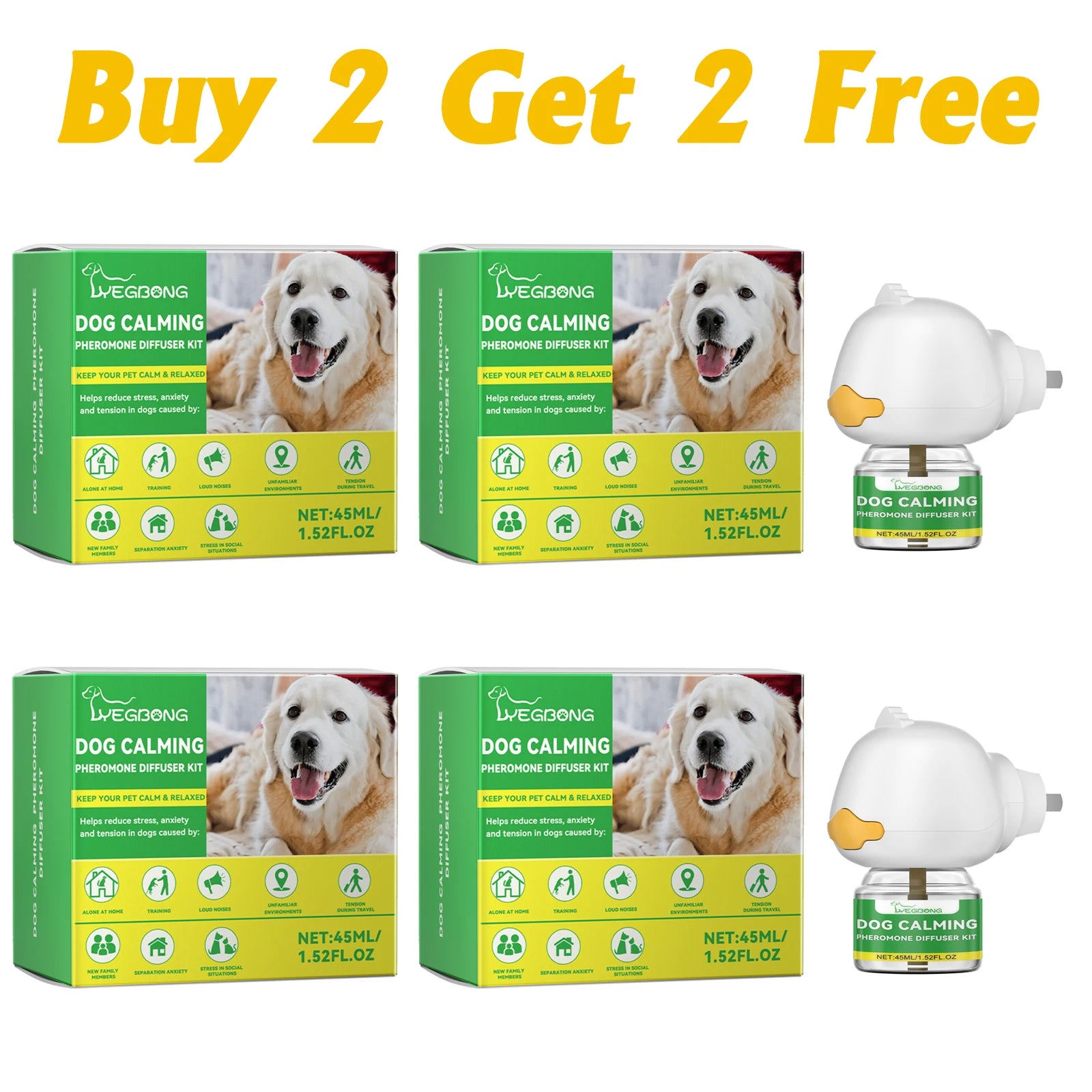 Calming Aromatherapy Diffuser Kit for Dogs
