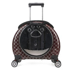 Pet Luggage Transparent Space Capsule Multi-purpose Backpack Cat Bag, Large Capacity Two Portable Small Dogs Outdoor Bag