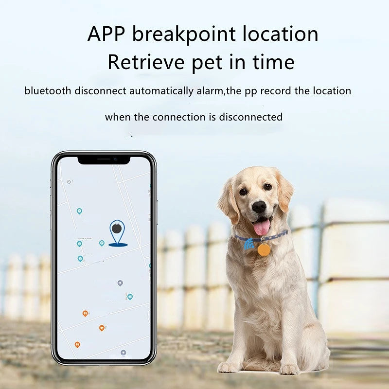 5-Pack Bluetooth GPS Smart Tracking Finders with Keychain - Anti-Loss Locators for Pets, Wallets & Keys