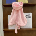 Multi Purpose Super Absorbent Pet Bathrobes Thickened Anti-Cold Dog Bath Robe Soft Quick Drying Hooded Bath Towel After-Swim