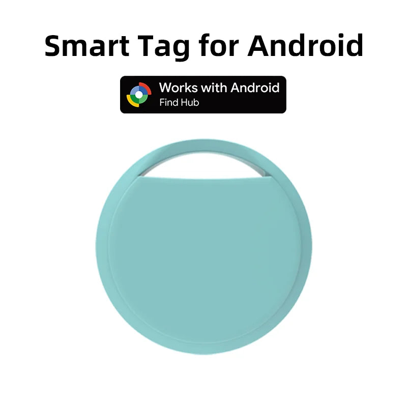 Mini Bluetooth GPS Smart Tracker for Google Find Hub - Android-Compatible Anti-Loss Locator for Pets, Keys & Wallets