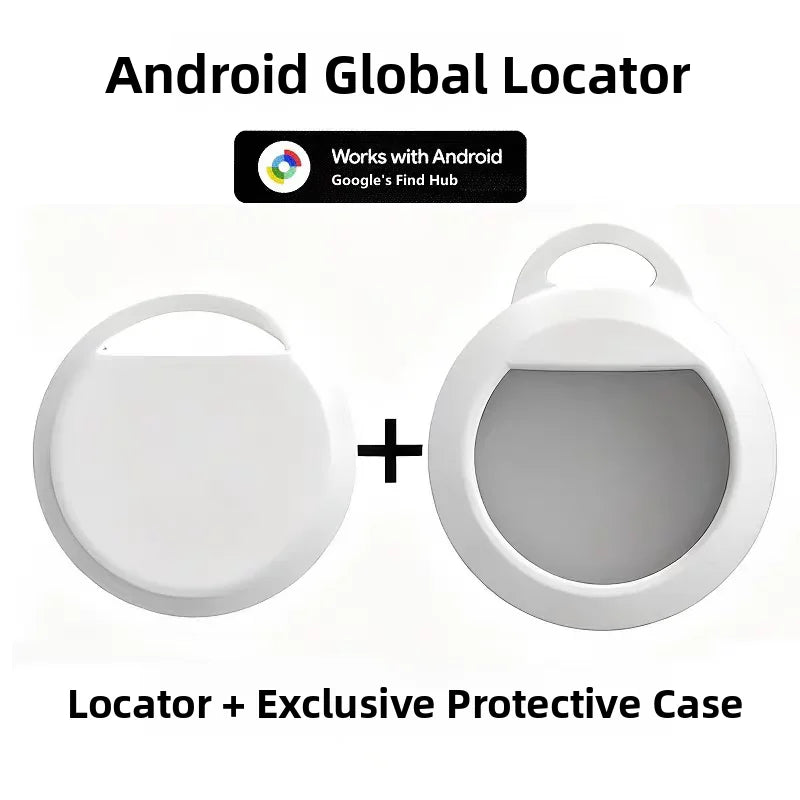 Android-Compatible Anti-Lost Locator with Protective Cover & Lanyard for Cars, Elderly & Pets