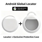 Android-Compatible Anti-Lost Locator with Protective Cover & Lanyard for Cars, Elderly & Pets