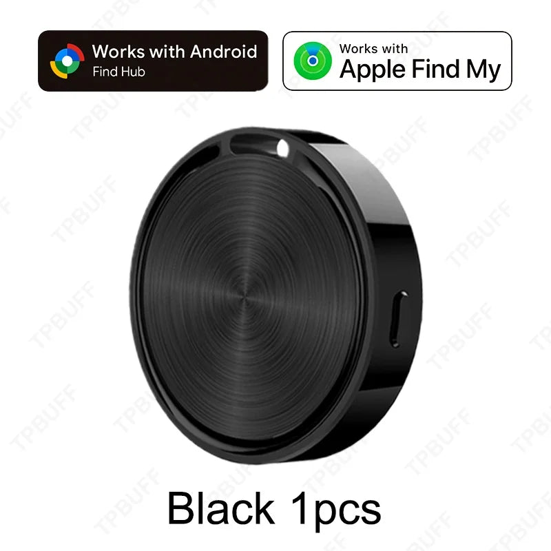Dual System iOS & Android GPS Smart Tag - Vehicle, Pet & Child Anti-Loss Locator with Google Find Hub