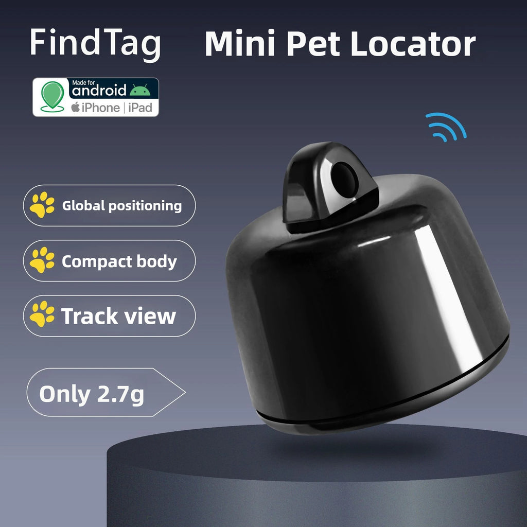 Mini Global GPS Locator for Birds, Dogs & Cats - 3-Day Movement History Tracker (iOS & Android)