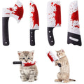 Potaroma 4-Pack Knife-Shaped Catnip Crinkle Toys — Indoor Exercise for All Breeds