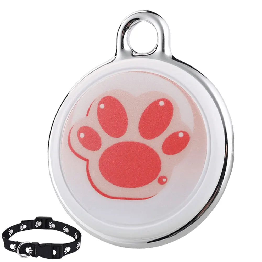 Long-Distance Mini Waterproof GPS Tracker Collar for Cats & Dogs - Smart Real-Time Pet Locator for Android & iOS