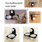 Reptile Tank Accessories Insect Spider Ants Nest Snake Gecko Food Water Feeding Bowl Terrarium Breeding Feeders Box Pets Supplie