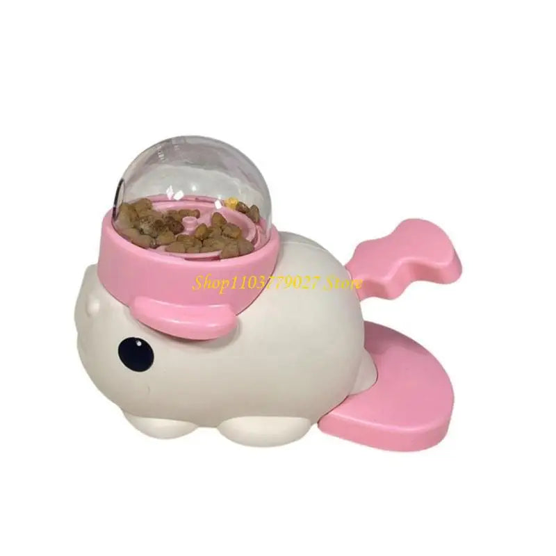 Press-Activated Clownfish Pet Treat Feeder (Interactive, Mental Enrichment)