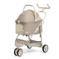 High-value Pet Stroller Lightweight and foldable Detachable Pet Stroller Car Pet Basket Outdoor Cat and Dog Travel Stroller