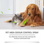 Yegbong Pet Deodorizing Spray for Dogs and Cats Eliminates Pet Odors, Long-lasting Fragrance, Keeps Indoor Air Fresh 100ML