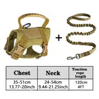 Tactical Pet Harness with Leash