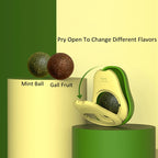 Avocado Catnip & Mint Interactive Cat Ball — Bionic Fun Toy for Gut Health & Play
