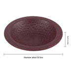 Turtle Bathing Pool Feeding Dish Durable Reptile Water Bowl for Box Turtles Frogs and Pets Easy to Clean Habitat Accessory