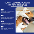 Pet Tartar Removal Tooth Powder Cleans Pet Teeth Removes Stains Tartar Keeps Teeth White Controls Odor Fresh Breath Tooth Powder
