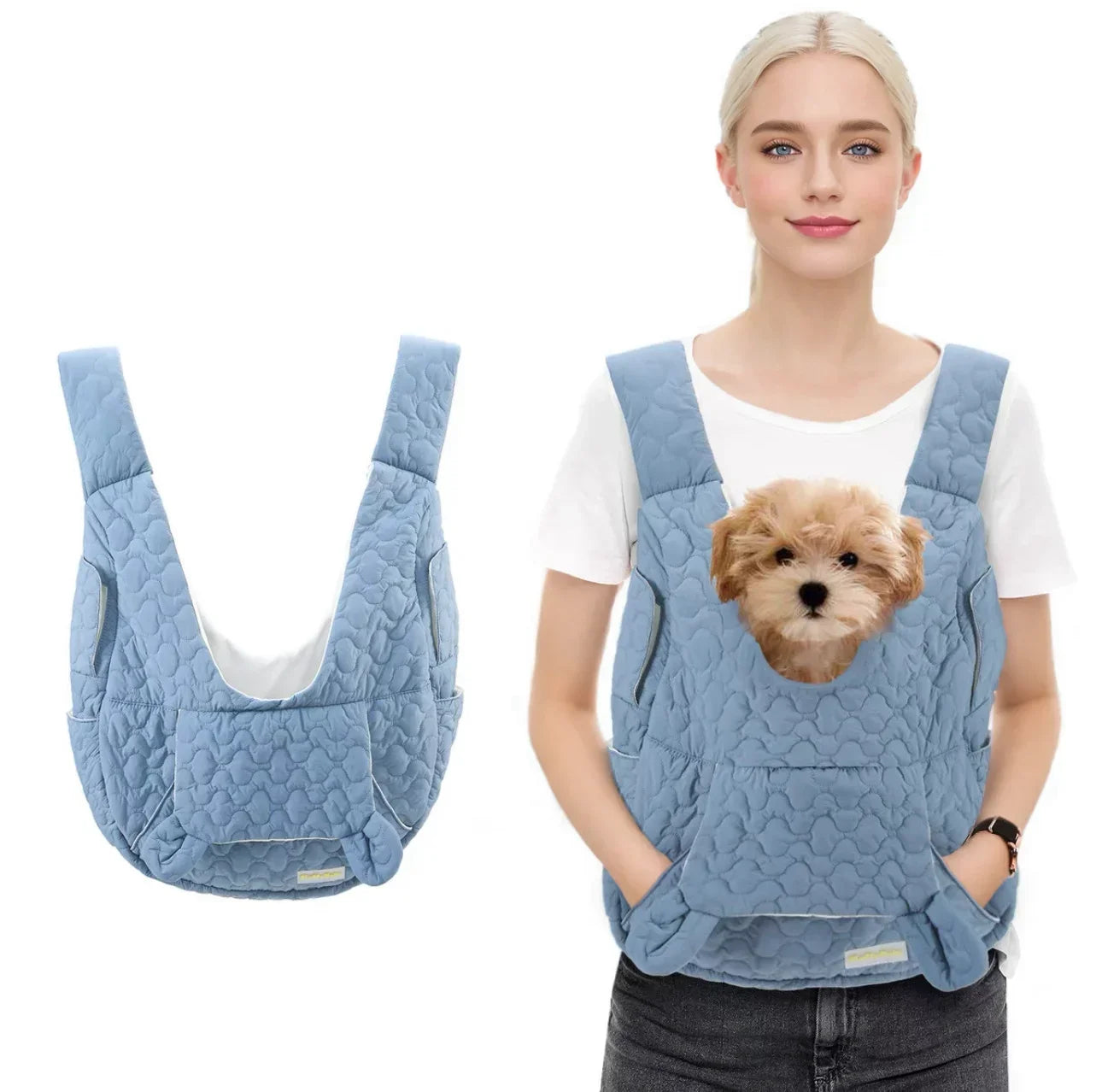 Waterproof Pet Chest Backpack (Extra Large Capacity, up to 4kg)