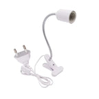 Reptile Heat Lamp With US EU Power Cord Rotatable Basking Spot Light Simulated Sunlight For Turtle Lizard Dimmable Heating Lamp