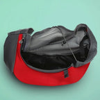 Hands-Free Puppy Carrier Backpack Breathable Oxford Cloth Cat Carrying Bags Crossbody Bag Multi-size Travel Shoulder Bag