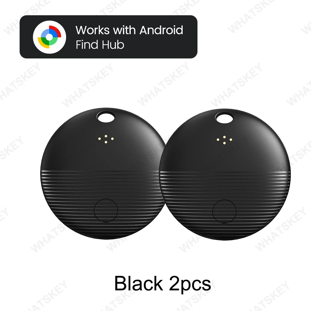 Rechargeable Google Find My GPS Tracker Tag for Android - Smart Location Tracker for Cars & Cycling