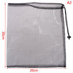 Aquarium Filter Media Mesh Bag (Fish Tank Net Bag, Pond Filter Media Holder, Reusable)