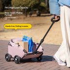 4 Wheels Pet Stroller With UV Protection Sun Canopy, Breathable Mesh Window, Retractable Adjustable Push Handle, Outdoor Walking Travel Carrier For Small Dogs Cats Puppies pet stroller