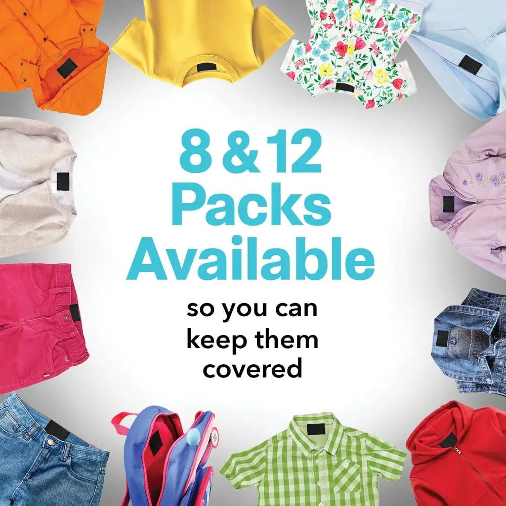 8-Pack Fabric AirTag Holders for Bags & Outdoor Gear