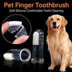 1 Pc Soft Silicone Pet Finger Toothbrush Gentle Dental Care Tool for Dogs & Cats Easy to Use Teeth Cleaning Brush