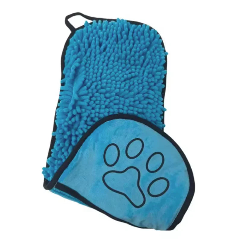 Large Absorbent Quick-Drying Pet Cat Dog Bath Towel Golden Hair Blanket Teddy Small Dog Bath Supplies