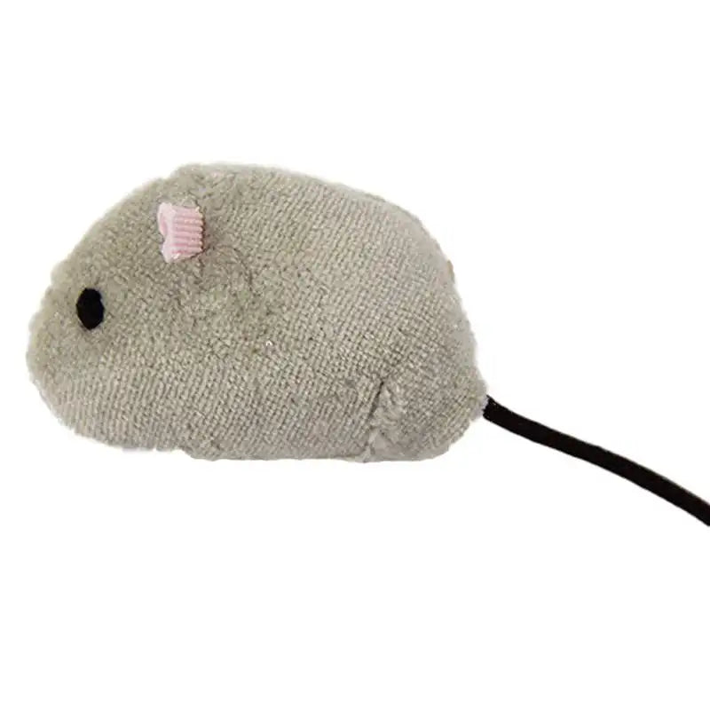 3-Piece Plush Mouse Cat Toy Set — Small Interactive Kitten Crazy Funny Playing & Training Mice