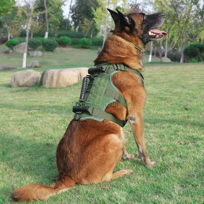 U55D Military Dog Training Harness (Leash & Lead, Outdoor Excursions)