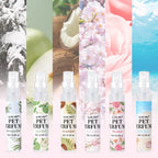 Pet Perfume Gift Set Six Pieces Non Irritating Refreshes Deodorizes Eliminates Body Odor For All Breeds Dogs Cats Travel Use
