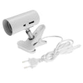 E27 Pet Light Holder UVA UVB Turtle Heating Lamp Bases Set High Temperature Resistance Rotary Clip-on Bulb Lighting