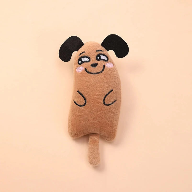 Cartoon Plush Bite-Resistant Pet Toy