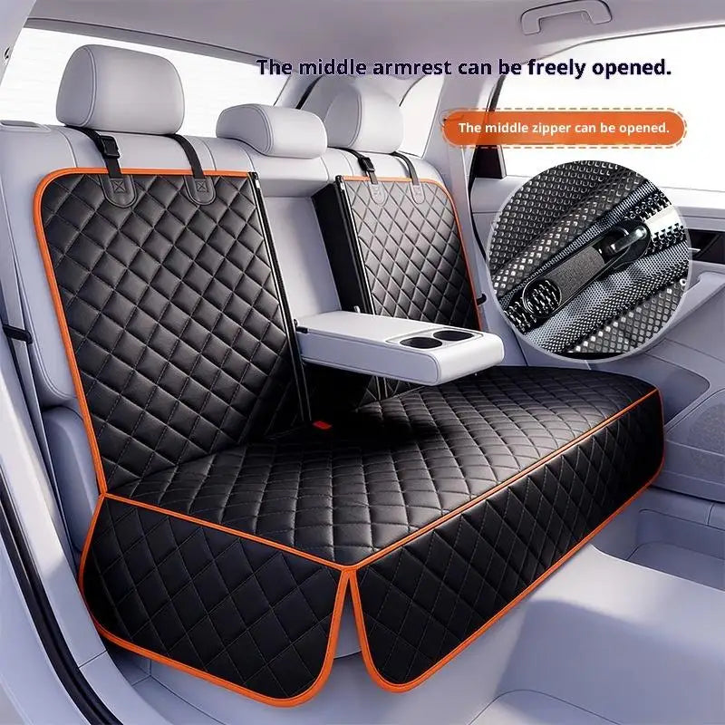 Car Seat Cover for Pets Large Size Waterproof Nonslip Cushion for Dogs and Cats Universal for Cars