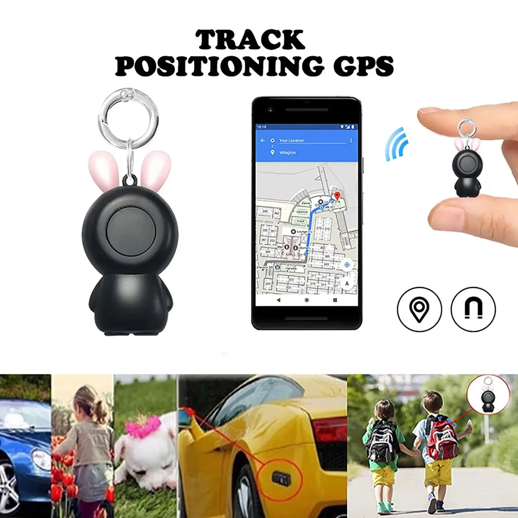 Mini Smart GPS Bluetooth Anti-Loss Tag - Real-Time Location Finder for Keys, Pets, Dogs, Cats & Kids