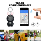 Mini Smart GPS Bluetooth Anti-Loss Tag - Real-Time Location Finder for Keys, Pets, Dogs, Cats & Kids