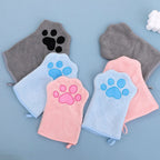Pet Towel Glove - Dog-Specific Quick-Drying Absorbent Cleaning Cloth, Cat Bath Towel, Pet Grooming Supplies