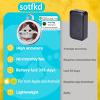 Long-Distance Mini Waterproof GPS Tracker Collar for Cats & Dogs - Smart Real-Time Pet Locator for Android & iOS
