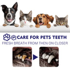 YEGBONG V34 Pet Toothpaste with Fresh Breath Formula Gentle Plaque Control Gum Care for Dogs and Cats Hypoallergenic Oral Care