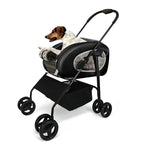 Pet Cart Multi purpose Breathable Cat Backpack Portable Small Dog Bag Foldable Multi purpose Pet Trolley
