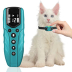 No-Shock Vibrating Cat Training Collar with Remote — 2000ft Range Rechargeable Beep & Vibration Collar