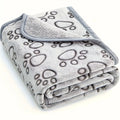Ultra Soft Fluffy High Quality Pet Blanket Cute Cartoon Pattern Pet Mat Warm and Comfortable Blanket for Cat Dogs Cat Bath Towel