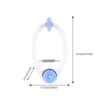 Door-Hanging Retractable Cat Teaser with 3 Catnip Mice — Automatic Indoor Kitten Toy
