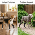 Dog Elbow Leg Brace (1 Pair, Adjustable, Flexible Fabric)