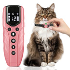 No-Shock Vibrating Cat Training Collar with Remote — 2000ft Range Rechargeable Beep & Vibration Collar