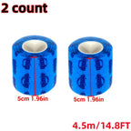 Pet Dog Cat Medical Breathable Elastic Bandage Non-woven Pet Self Adherent Wound Outdoor Retractable Sports Tape Dog Accessories