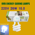 5.0/10.0/15.0 UVB Reptile Heating Lamp Lizard Calcium Supplement Lamp Energy Saving Light Bulb for Turtle Terrarium 110V/220V