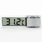LCD Digital Aquarium Thermometer (Electronic, Waterproof, Instant-Read, Fish Tank)