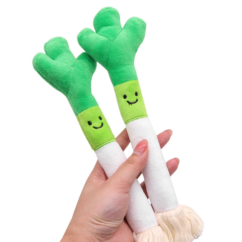 Catnip Onion Plush Cat Wand Toy — Bite-Resistant Washable Bell Chew Toy for Cats
