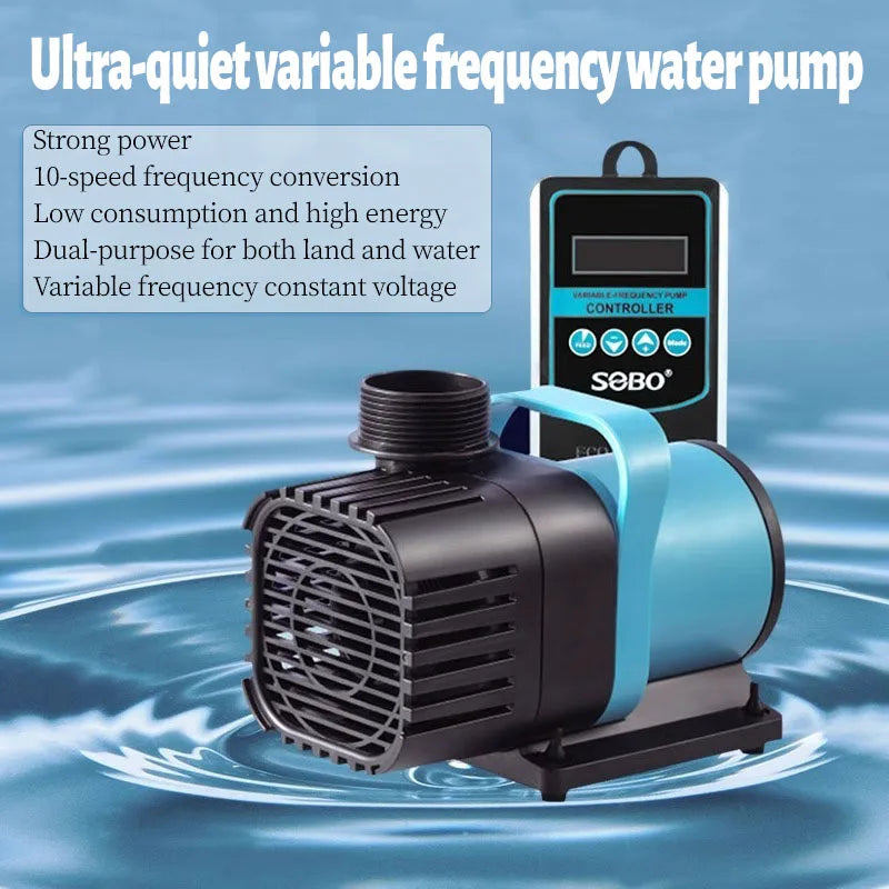 Ultra-Quiet AC220V Submersible Aquarium Pump (Circulation, Filtration, Oxygenation)